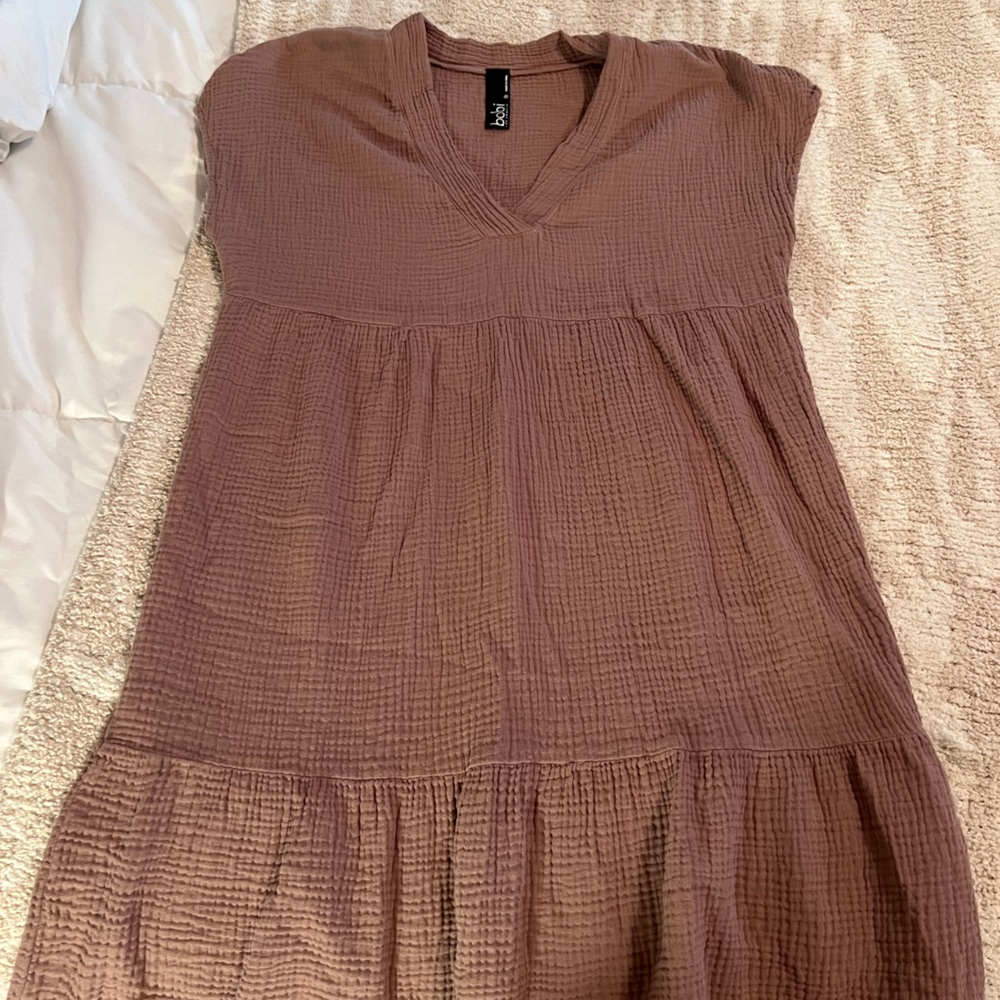 Bobi dress chocolate